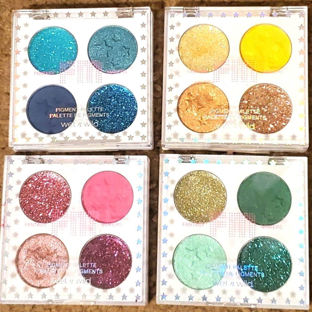 Wet n wild pigment palettes